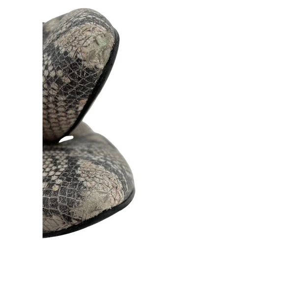 Able Joselyne Reptile Embossed Leather Pointed Toe Slip On Flats Shoes Size 8.5 - Picture 15 of 16